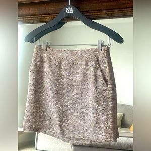 J. Crew Tweed Skirt with Pockets Size 0